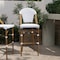 Flash Furniture Lourdes Stackable IndoorOutdoor French Bistro 30 High Barstool, WhiteGray and Bamboo Finish SDA-AD642001-F-BS-WHGY-NAT-GG - alternate 1